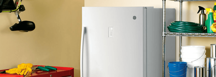 GE Refrigerator in home kitchen