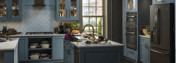 GE Refrigerator in home kitchen